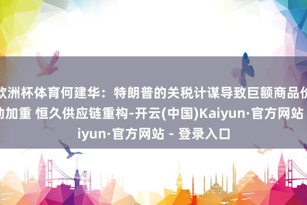 欧洲杯体育何建华：特朗普的关税计谋导致巨额商品价钱短期波动加重 恒久供应链重构-开云(中国)Kaiyun·官方网站 - 登录入口